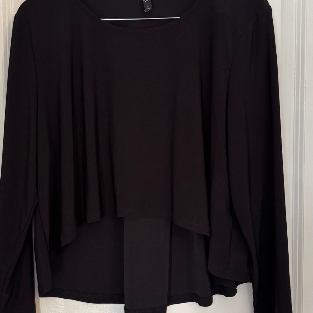 Elegant Black Crop Top